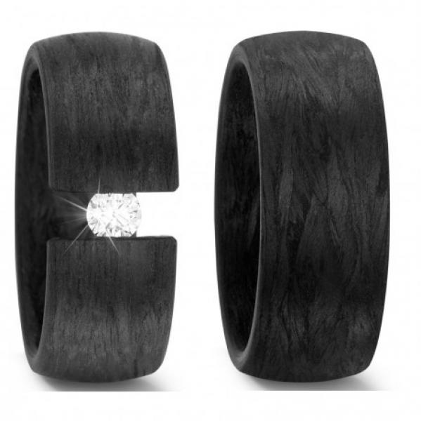 Trauringe Carbon von Titan Factory 59283/002/015/N000-59289/002/000/N000