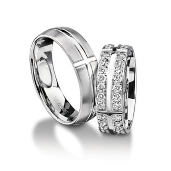 Trauringe Weissgold von Furrer Jacot 62-52300-0-0