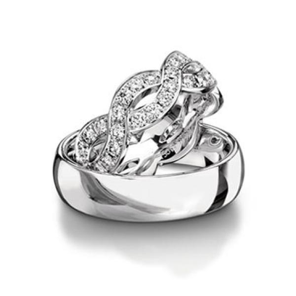 Trauringe Weissgold von Furrer Jacot 62-52610-0-0