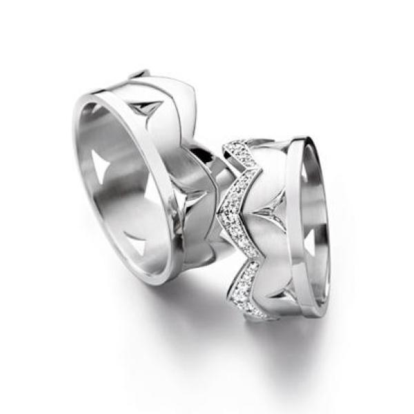 Trauringe Weissgold von Furrer Jacot 62-52910-0-0