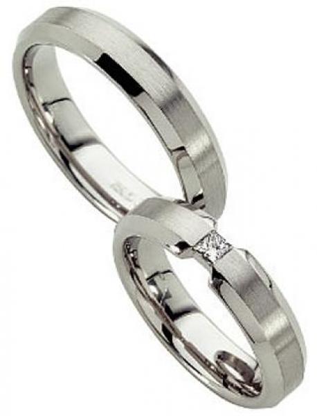 Trauringe Weissgold von Furrer Jacot 71-81640