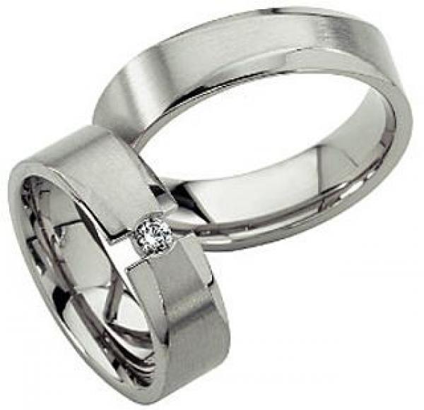 Trauringe Weissgold von Furrer Jacot 71-81650