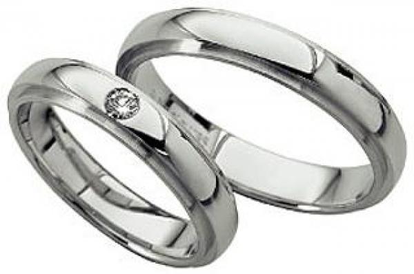 Trauringe Platin von Furrer Jacot 71-81720 + 71-25720