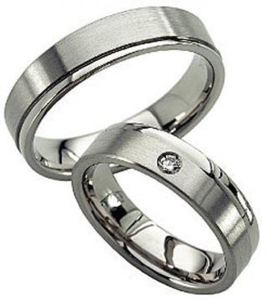 Trauringe Weissgold von Furrer Jacot 71-81730