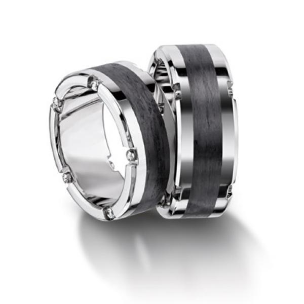 Trauringe Carbon von Furrer Jacot 71-84160-0-0  71-29160-0-0