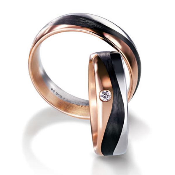 Trauringe Carbon von Furrer Jacot 71-84270-0-0   	71-29270-0-0