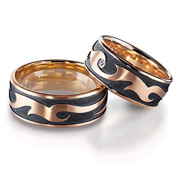 Trauringe Carbon von Furrer Jacot 71-84310-0-0  71-29310-0-0