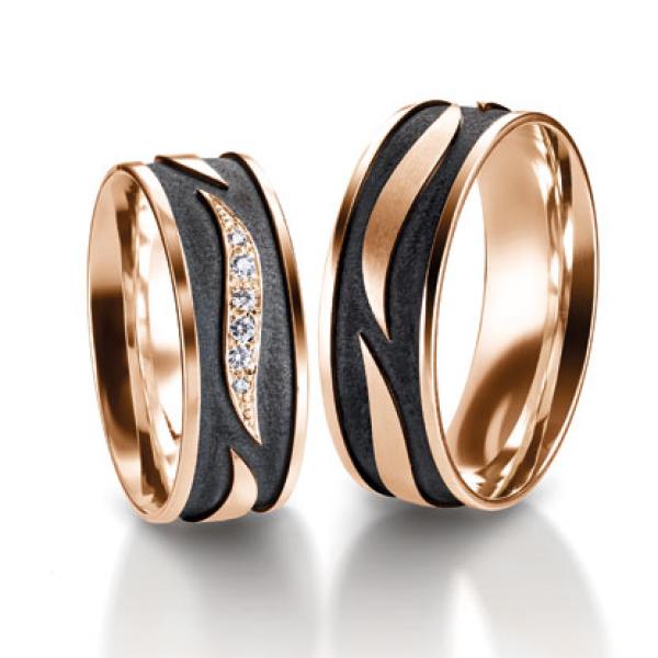 Trauringe Carbon von Furrer Jacot 71-84320-0-0  71-29320-0-0