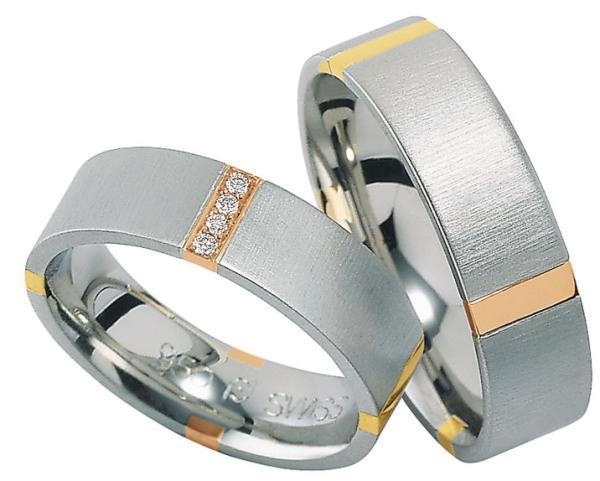 Trauringe Tricolour von Furrer Jacot 71-7828N-0-0