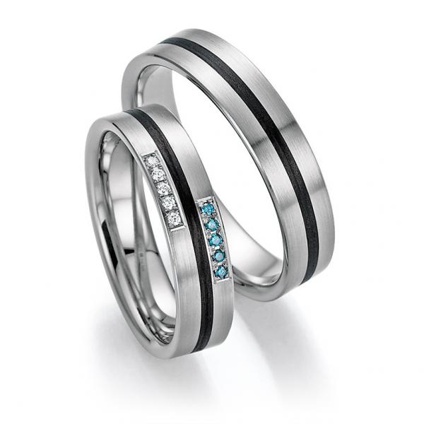 Trauringe Carbon von Bayer 60 88434 /050