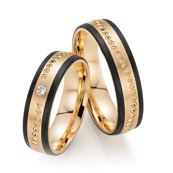 Trauringe Carbon von Bayer 60 88488 /060