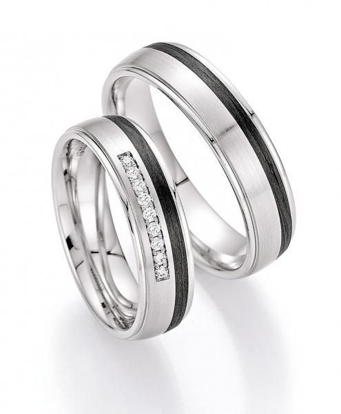 Trauringe Carbon von Fischer 22 01400/055