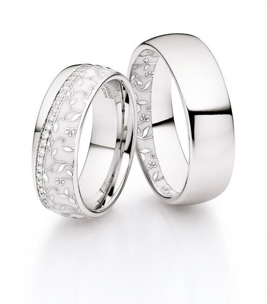 Trauringe Carbon von Fischer 25 07560/070