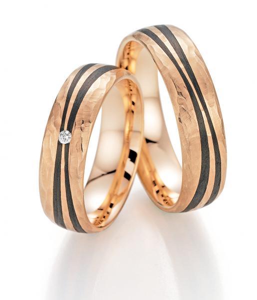 Trauringe Carbon von Fischer 22 01430/060