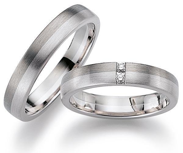 Trauringe Platin von Gerstner 4/27261/4 + 27261/4