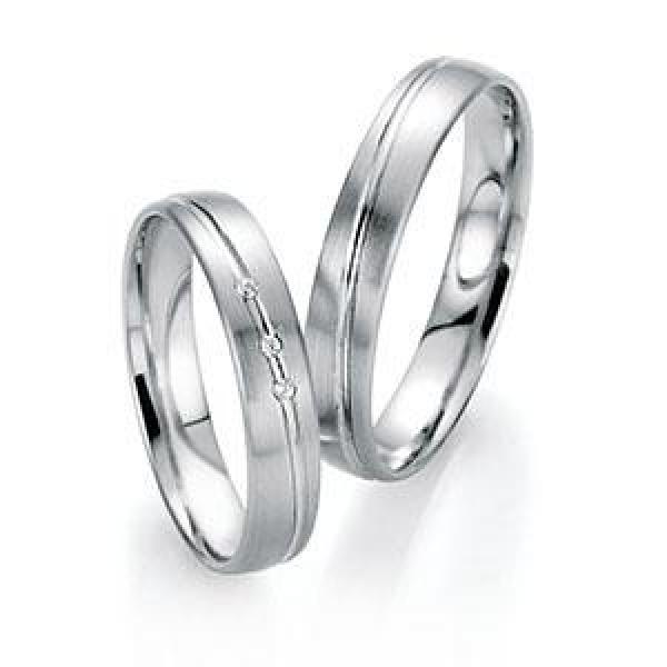 Trauringe Weissgold von Fischer 06 07187/040