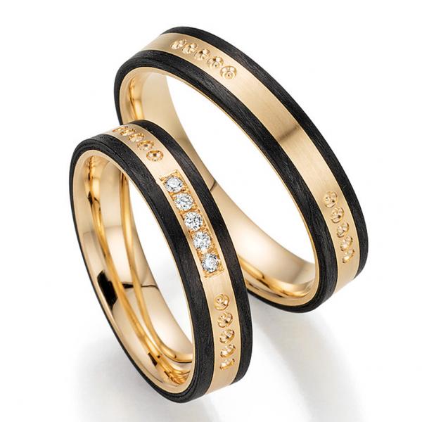 Trauringe Carbon von Bayer 60 88490-045