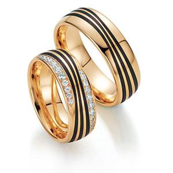 Trauringe Carbon von Fischer 23 01250/070