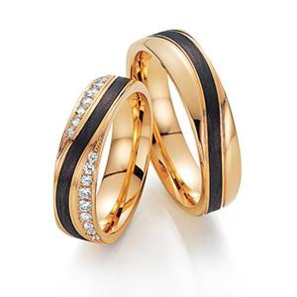 Trauringe Carbon von Fischer 23 01260/055