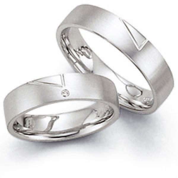 Trauringe Weissgold von Fischer 06 02269/050