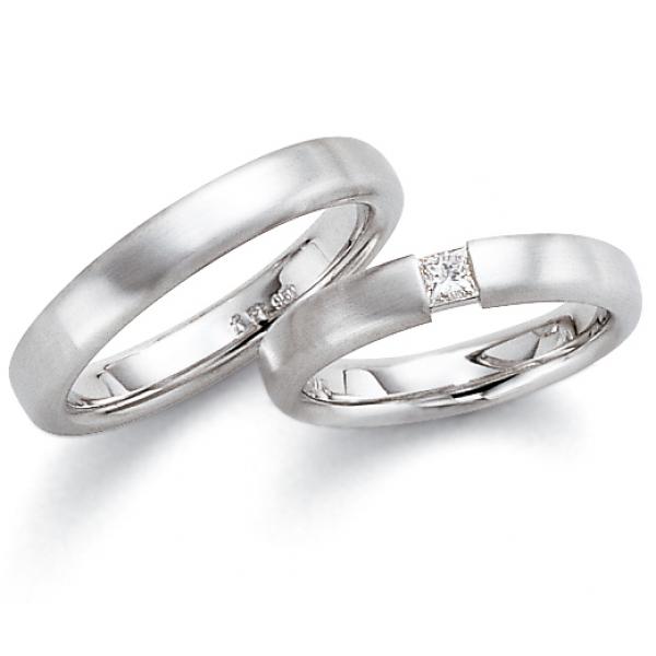 Trauringe Platin von Fischer 45 04741/040