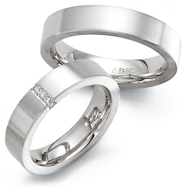 Trauringe Platin von Fischer 4512351/050
