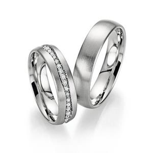 Trauringe Weissgold von Fischer 38 07488-050