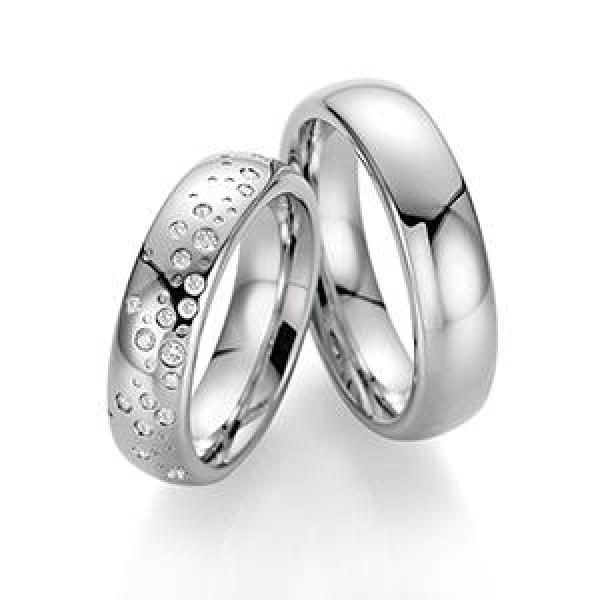 Trauringe Weissgold von Fischer 38 07490-060