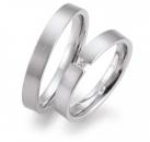 Trauringe Klassisch von Gettmann 8353,35 + 8353,35W