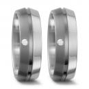 Partnerringe von Titan Factory 51182/001/003