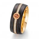 Trauringe Carbon von Fischer 23-01570-080